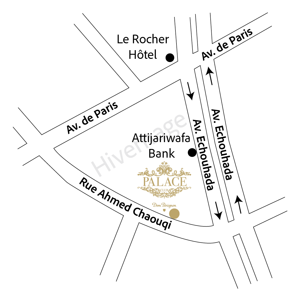 Localisation Le Palace