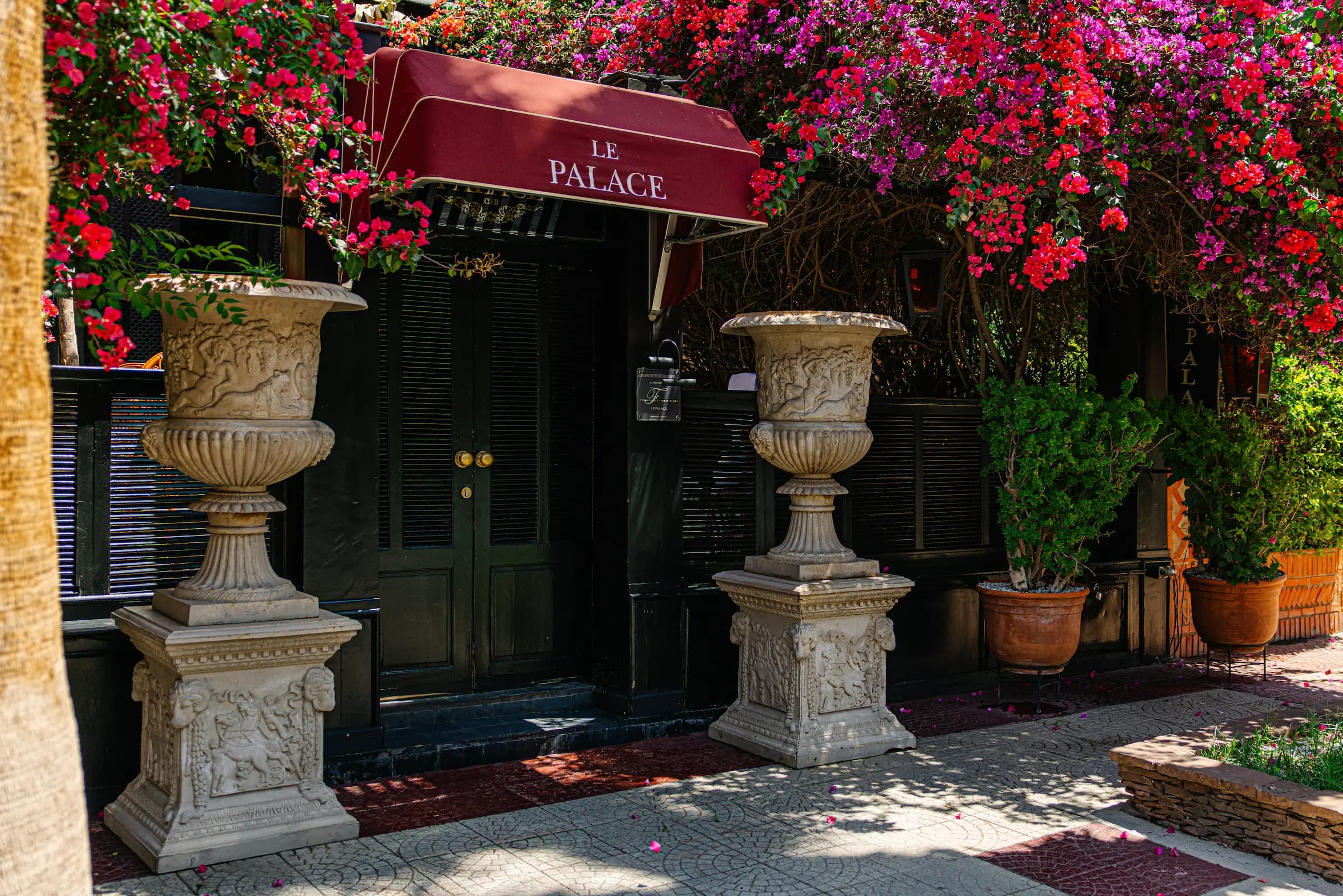 Live evening entertainment and music at Le Palace Marrakech