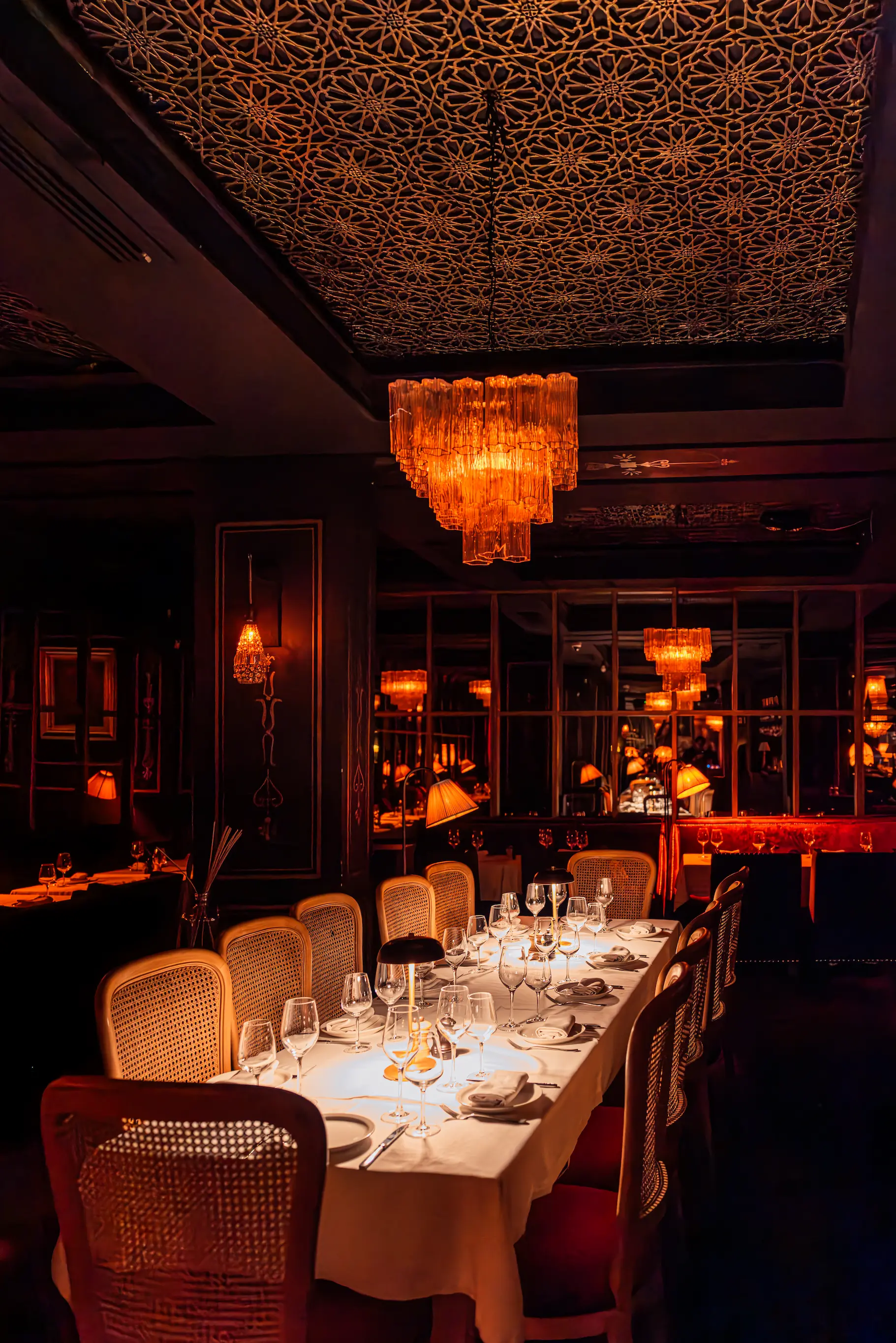 Premium wine and champagne selection at Le Palace Marrakech