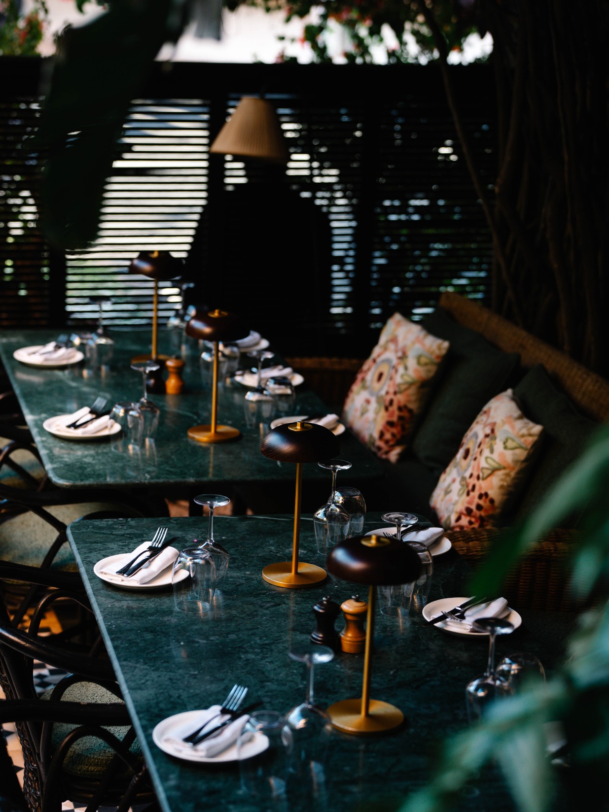 Upscale international restaurant in Marrakech Guéliz for discerning international guests