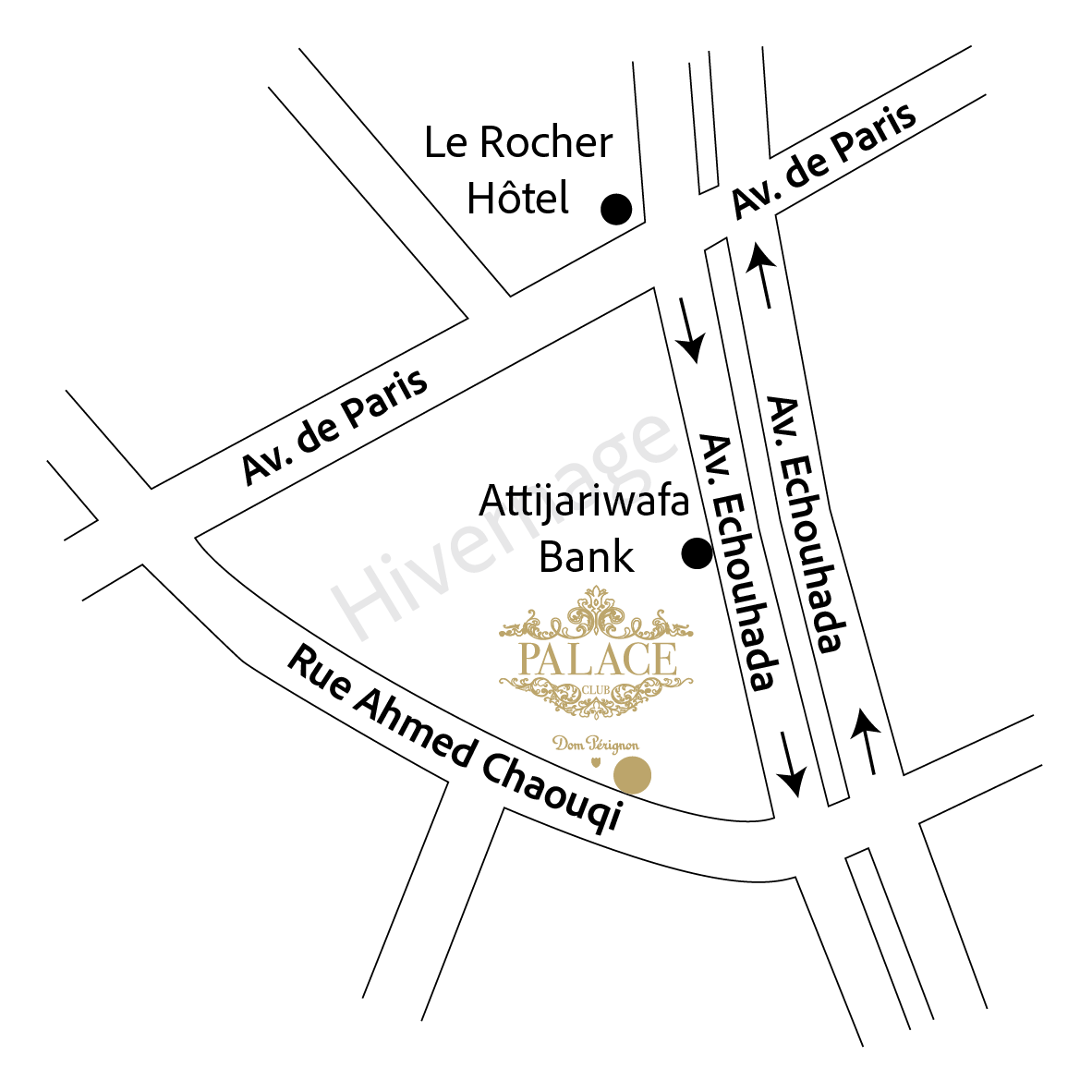 Localisation Le Palace